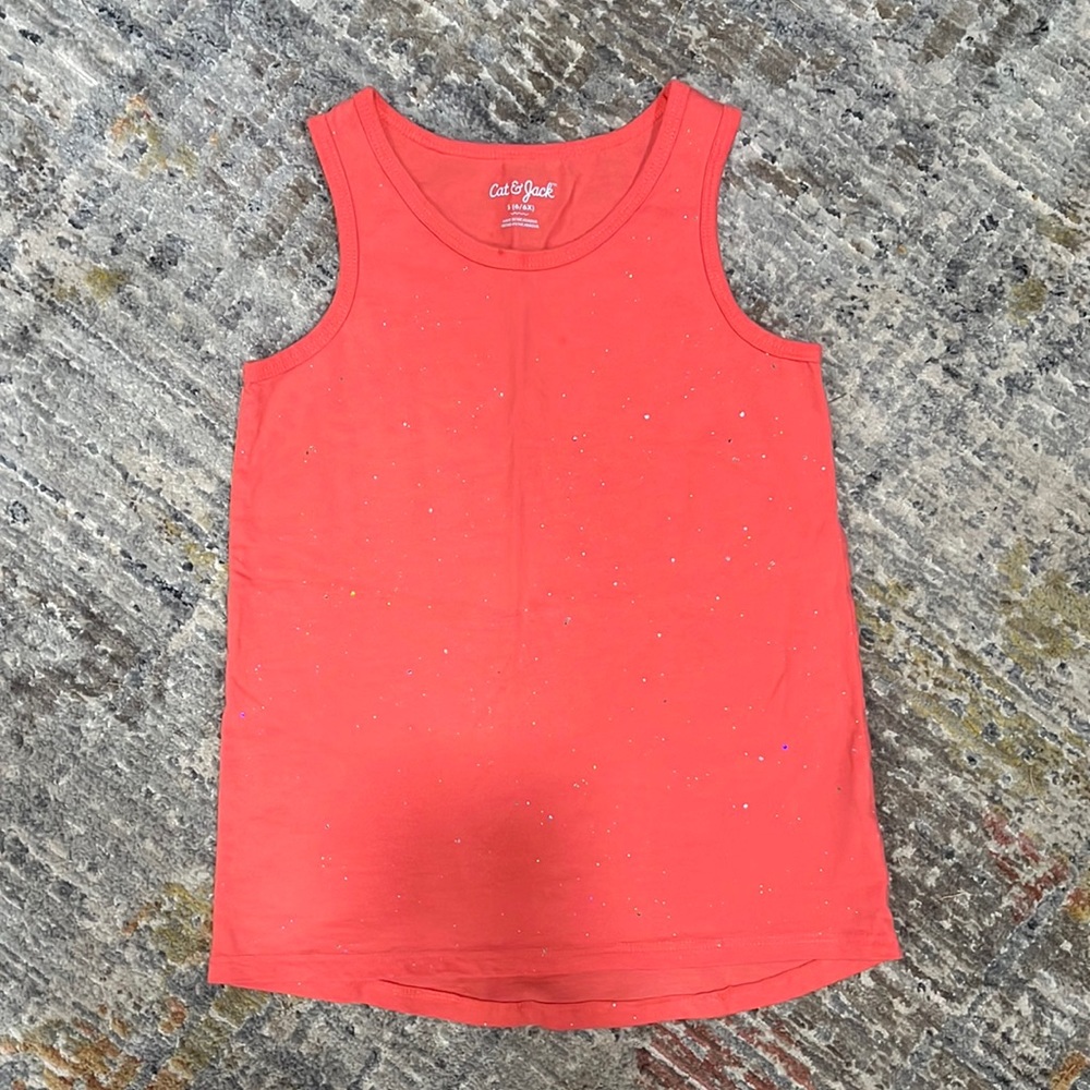 Cat and Jack Glitter Tank